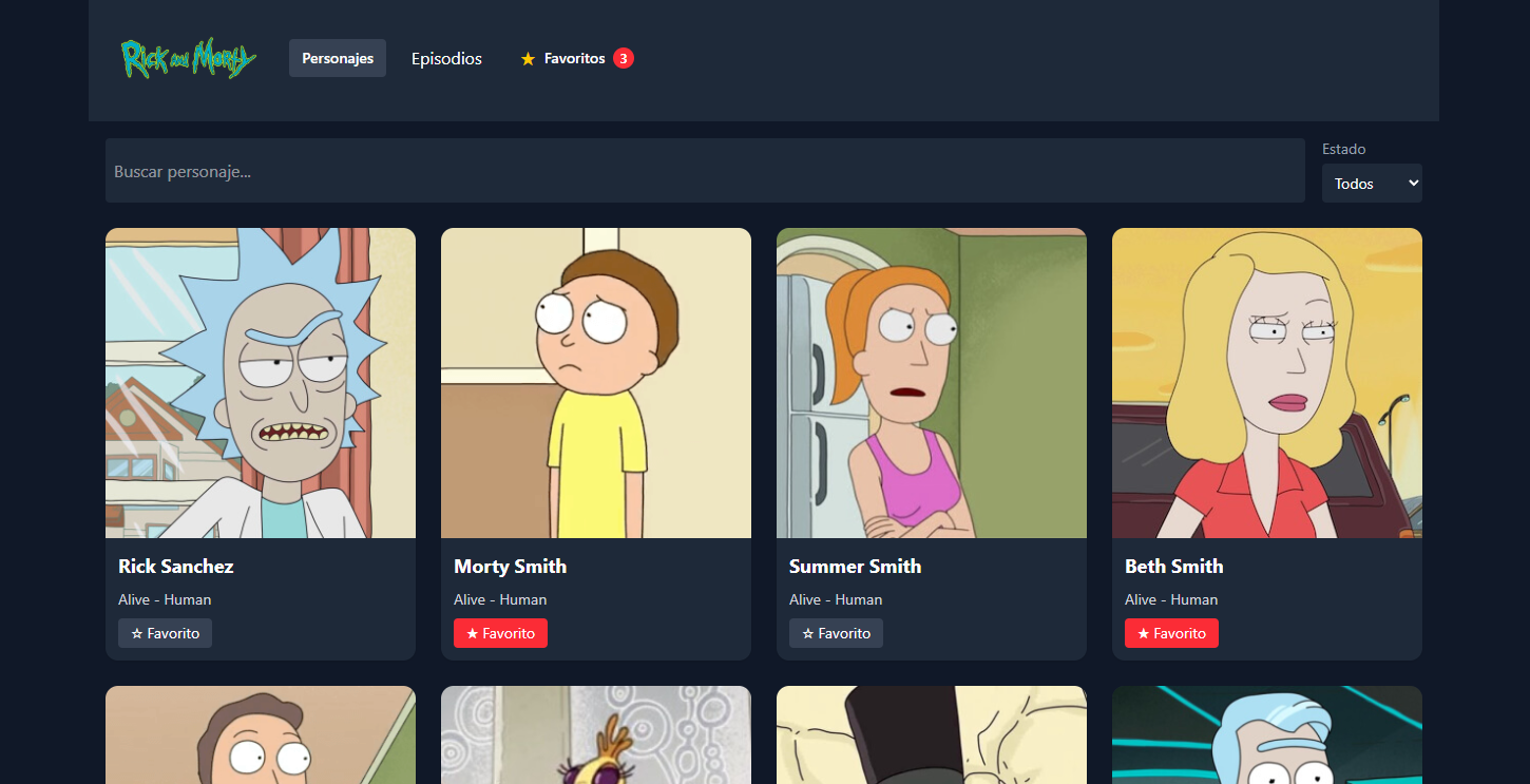 Rick Morty React